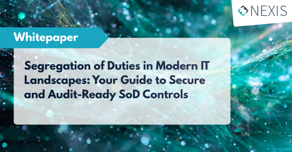 Segregation of Duties in Modern IT Landscapes