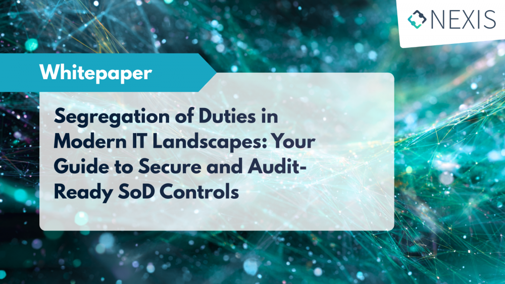 Segregation of Duties in Modern IT Landscapes