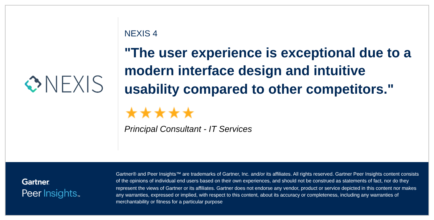 The user experience is exceptional due to a modern interface design and intuitive usability compared to other competitors.
