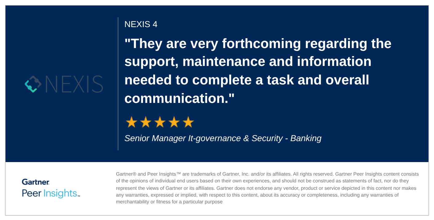 They are very forthcoming regarding the support, maintenance and information needed to complete a task and overall communication.
